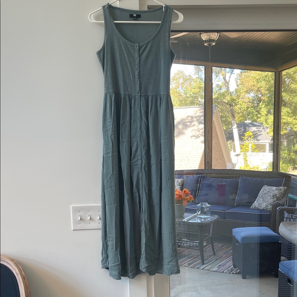 Blue/Green Frye Dress